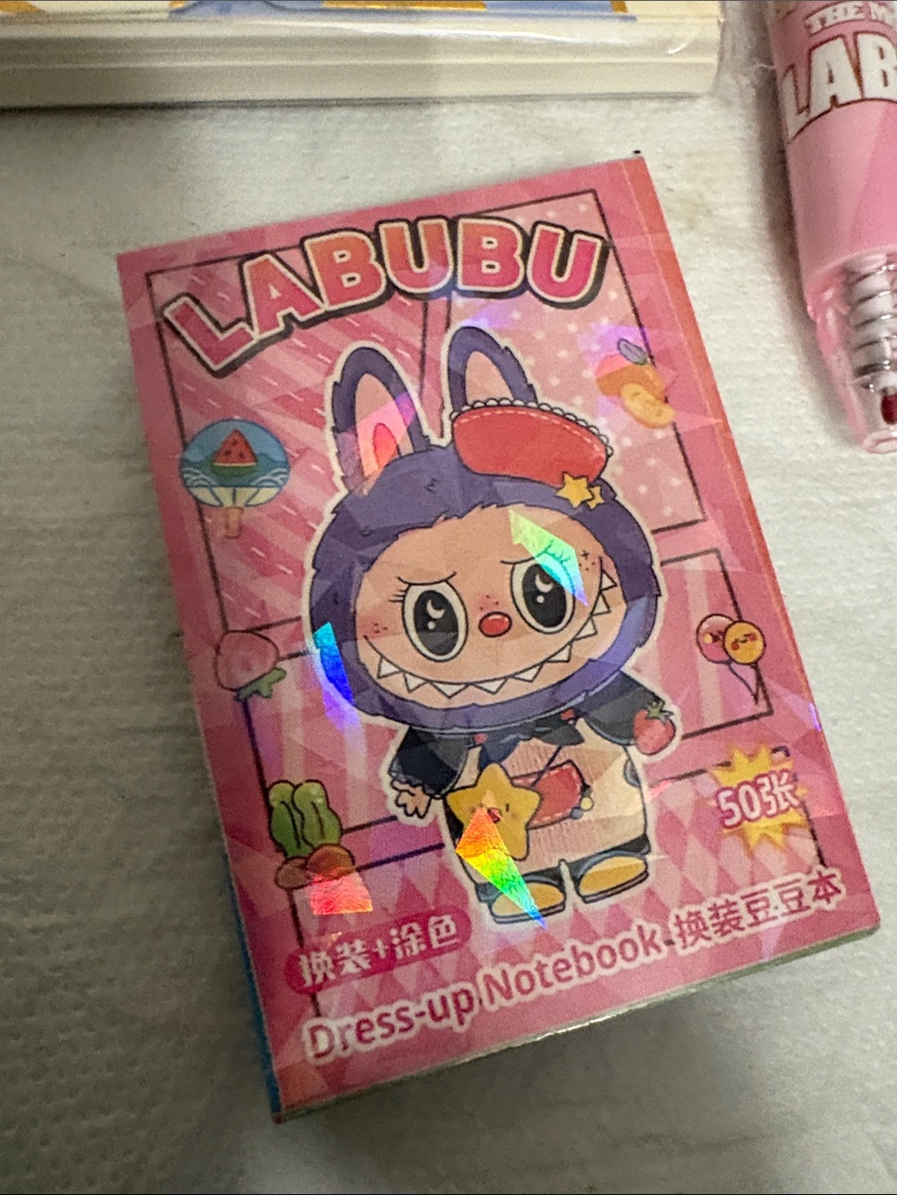 Labubu Notebook & Pen Set - Picture 4 of 4